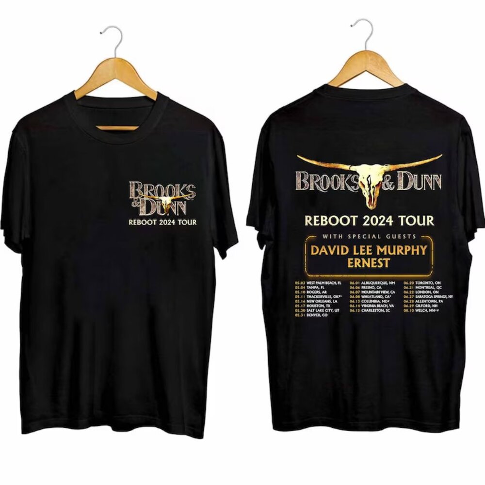Brooks & Dunn Tour 2024 Shirt For Fan, Brooks And Dunn Vintage Country Shirt